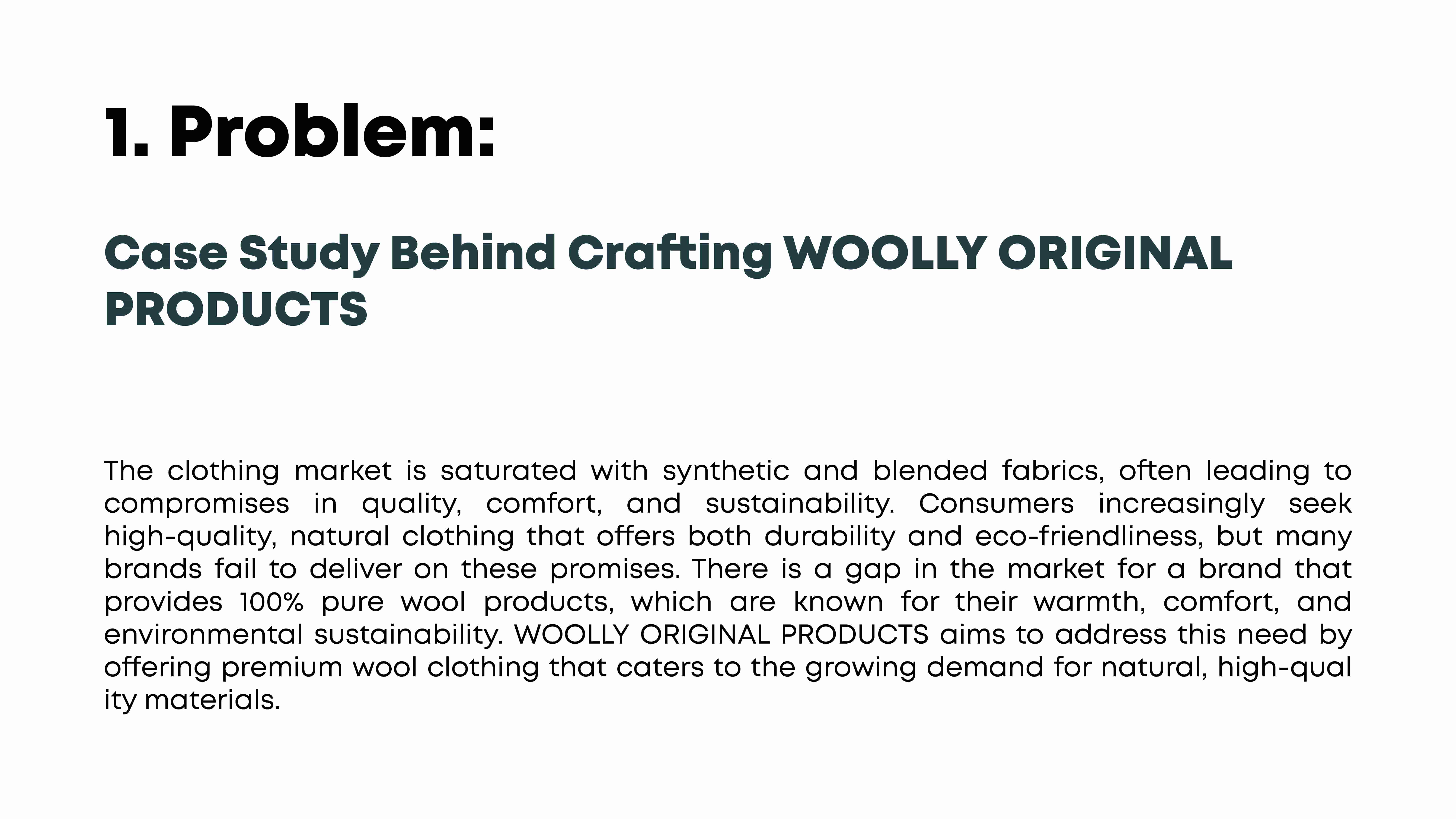 Woolly Original Brand Typography